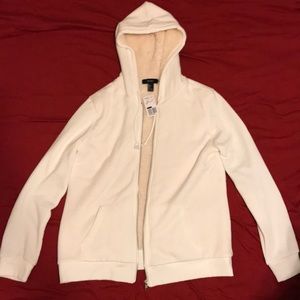 Women’s L Forever 21 White Sweatshirt